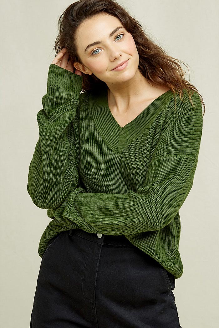 Nachhaltiger Pullover